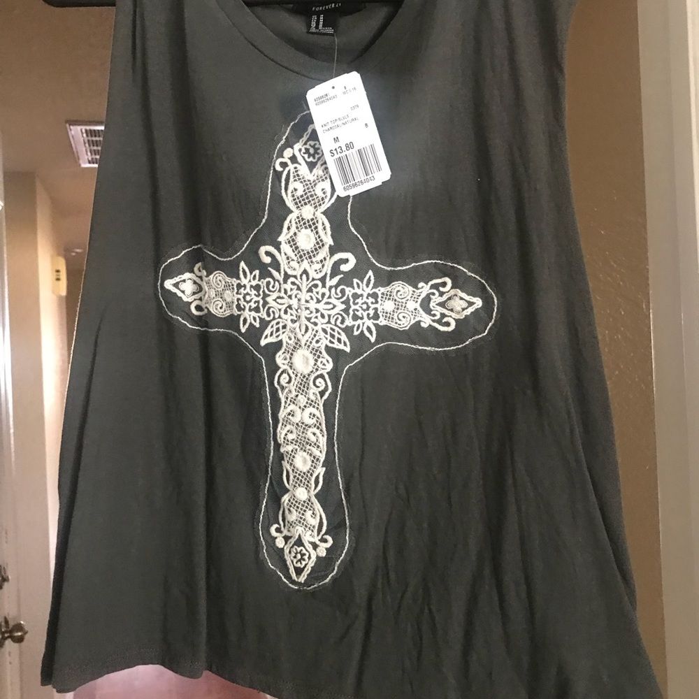 Cross tank top